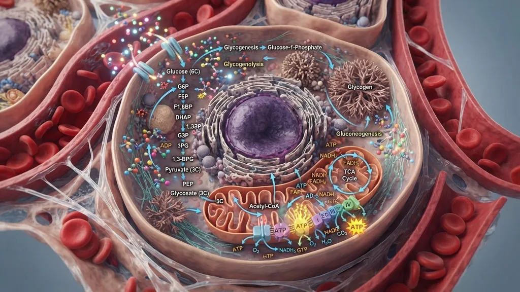 Metabolisme Karbohidrat: Glikolisis, Glukoneogenesis, dan Regulasinya